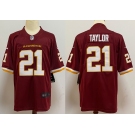 Washington Redskins#21 Sean Taylor Red 2020 NFL New Limited Jersey