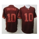 nike nfl jerseys washington redskins #10 robert griffin III red[drenched limited]