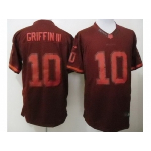 nike nfl jerseys washington redskins #10 robert griffin III red[drenched limited]