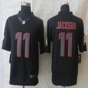 nike nfl jerseys washington redskins #11 jackson black[nike impact limited]