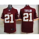 nike nfl jerseys washington redskins #21 sean taylor red[nike limited]