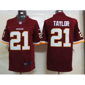 nike nfl jerseys washington redskins #21 sean taylor red[nike limited]
