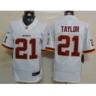 nike nfl jerseys washington redskins #21 sean taylor white[nike limited]