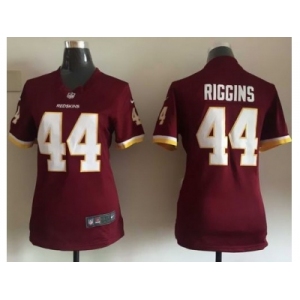 Women Nike Washington Redskins #44 John Riggins Burgundy Red jerseys