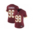 Women Nike Washington Redskins #98 Matthew Ioannidis Burgundy Red Team Color Vapor Untouchable Limited Player NFL Jersey