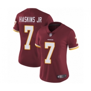 Women Washington Redskins #7 Dwayne Haskins Burgundy Red Team Color Vapor Untouchable Limited Player Football Jersey