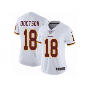 Women's Nike Washington Redskins #18 Josh Doctson Vapor Untouchable Limited White NFL Jersey