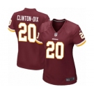 Women's Nike Washington Redskins #20 Ha Clinton-Dix Game Burgundy Red Team Color NFL Jersey