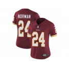 Women's Nike Washington Redskins #24 Josh Norman Vapor Untouchable Limited Burgundy Red Team Color NFL Jersey