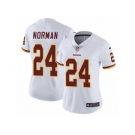 Women's Nike Washington Redskins #24 Josh Norman Vapor Untouchable Limited White NFL Jersey