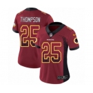 Women's Nike Washington Redskins #25 Chris Thompson Limited Red Rush Drift Fashion NFL Jersey