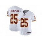 Women's Nike Washington Redskins #25 Chris Thompson Vapor Untouchable Limited White NFL Jersey