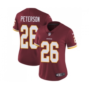 Women's Nike Washington Redskins #26 Adrian Peterson Burgundy Red Team Color Vapor Untouchable Limited Player NFL Jersey