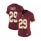 Women's Nike Washington Redskins #29 Derrius Guice Burgundy Red Team Color Vapor Untouchable Limited Player NFL Jersey