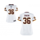 Women's Nike Washington Redskins #36 Su'a Cravens White NFL Jersey