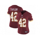 Women's Nike Washington Redskins #42 Charley Taylor Vapor Untouchable Limited Burgundy Red Team Color NFL Jersey