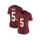 Women's Nike Washington Redskins #5 Tress Way Vapor Untouchable Limited Burgundy Red Team Color NFL Jersey