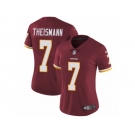 Women's Nike Washington Redskins #7 Joe Theismann Vapor Untouchable Limited Burgundy Red Team Color NFL Jersey