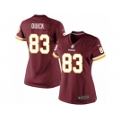 Women's Nike Washington Redskins #83 Brian Quick Limited Burgundy Red Team Color NFL Jersey