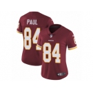 Women's Nike Washington Redskins #84 Niles Paul Vapor Untouchable Limited Burgundy Red Team Color NFL Jersey