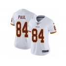 Women's Nike Washington Redskins #84 Niles Paul Vapor Untouchable Limited White NFL Jersey