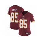 Women's Nike Washington Redskins #85 Vernon Davis Vapor Untouchable Limited Burgundy Red Team Color NFL Jersey