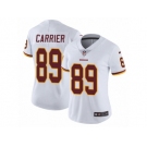 Women's Nike Washington Redskins #89 Derek Carrier Vapor Untouchable Limited White NFL Jersey