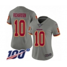 Women's Washington Redskins #10 Paul Richardson Limited Gray Inverted Legend 100th Season Football Jersey