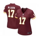 Women's Washington Redskins #17 Terry McLaurin Game Burgundy Red Team Color Football Jersey