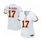 Women's Washington Redskins #17 Terry McLaurin Game White Football Jersey