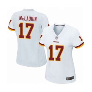 Women's Washington Redskins #17 Terry McLaurin Game White Football Jersey