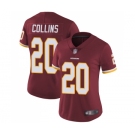 Women's Washington Redskins #20 Landon Collins Burgundy Red Team Color Vapor Untouchable Limited Player Football Jersey