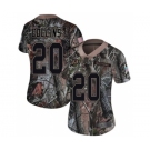 Women's Washington Redskins #20 Landon Collins Limited Camo Rush Realtree Football Jersey