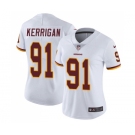 Women's Washington Redskins #91 Ryan Kerrigan White Vapor Untouchable Limited Player Football Jersey