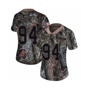 Women's Washington Redskins #94 Da'Ron Payne Limited Camo Rush Realtree Football Jersey