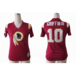 nike women nfl jerseys washington redskins #10 griffiniii field flirt fashion red[nike 2012]