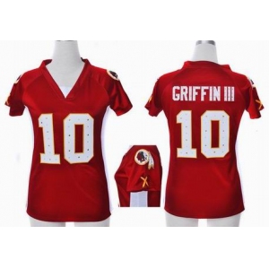 nike women nfl jerseys washington redskins #10 griffiniii red[draft him ii top]