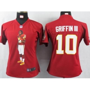 nike women nfl jerseys washington redskins #10 griffiniii red[portrait fashion]