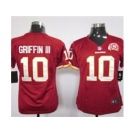 nike women nfl jerseys washington redskins #10 robert griffiniii whih[80th red jerseys]