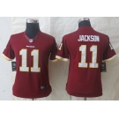 nike women nfl jerseys washington redskins #11 jackson  red[nike limited]