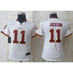 nike women nfl jerseys washington redskins #11 jackson  white[nike limited]