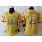 nike women nfl jerseys washington redskins #46 alfred morris gold[nike drift fashion]