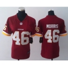 nike women nfl jerseys washington redskins #46 morris red[nike]