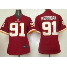 nike women nfl jerseys washington redskins #91 kerrigan red[nike]