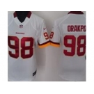 nike women nfl jerseys washington redskins #98 orakpo white[nike]