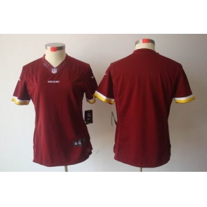 nike women nfl jerseys washington redskins blank red[nike limited]