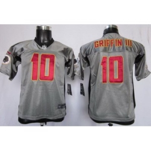 Nike Youth Washington Redskins #10 Robert Griffin III Grey [Nike Shadow]