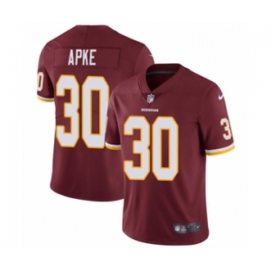 Youth Nike Washington Redskins #30 Troy Apke Burgundy Red Team Color Vapor Untouchable Elite Player NFL Jersey
