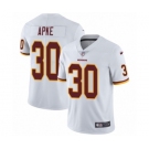 Youth Nike Washington Redskins #30 Troy Apke White Vapor Untouchable Elite Player NFL Jersey