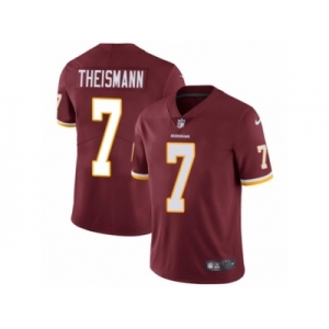 Youth Nike Washington Redskins #7 Joe Theismann Vapor Untouchable Limited Burgundy Red Team Color NFL Jersey